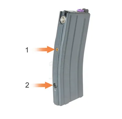 HPA & Gas M4 - AR15 Stanag 30BBs Magazine Caricatore - Cyma