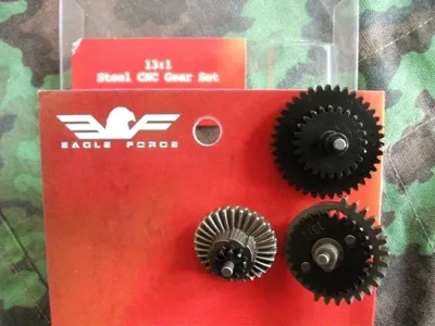 Ingranaggi Super High Speed 13:1 Steel CNC - CAA Airsoft Division