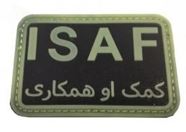 softair italia ISAF Patch Gommata