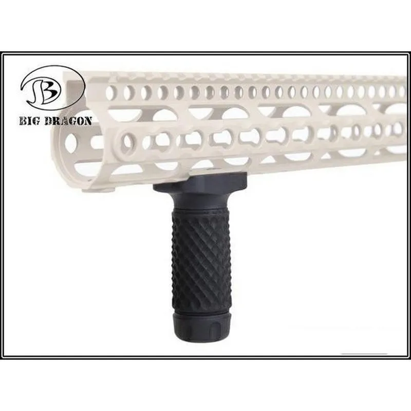 Big Dragon KeyMod Golfball Pattern Aluminum Short Vertical Grip