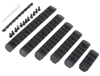 KeyMod Polymer Rail Set 6PCS. - MP Airsoft