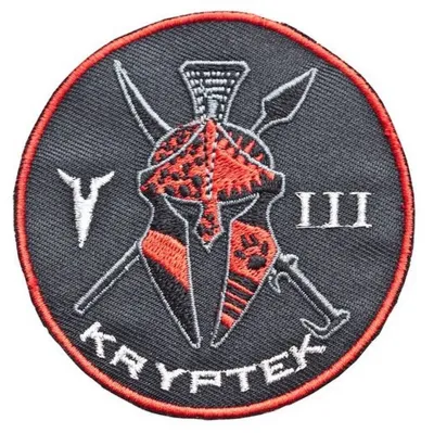 Embroidered Velcro Patch - Kryptek