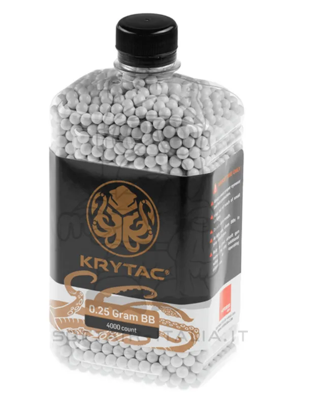 Krytac 0.25g. BB 1kg=4000PCS