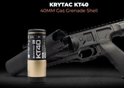 KT40 40mm. Gas Grenade Shell 150BBs - Krytac