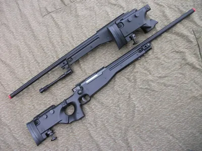 L96 Type Tactical AW338 Pcs Power Control System Folding Stock - Well