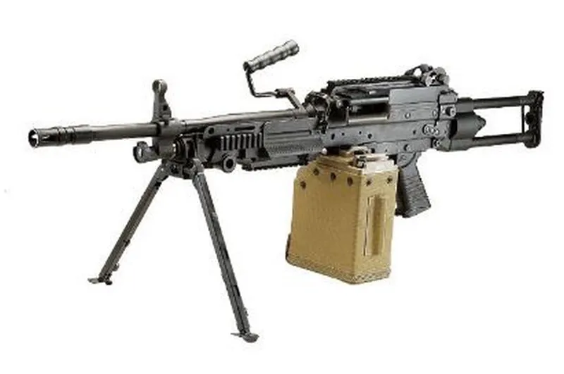 Lambda Defence MK48 MK3 mod.1 Machine Gun Retractable Stock Model