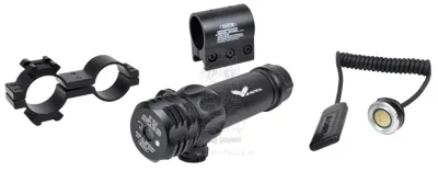 Full Metal Red Laser Weaver - Picatinny W. Barrel Mount e Comando Remoto - JS Tactical