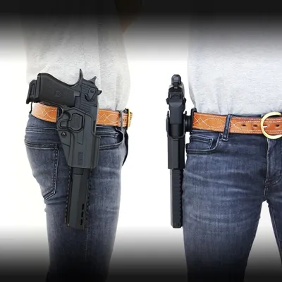 Desert Eagle Battle Style C.q.c. Holster Fondina By - Laylax - First Factory - Nitro