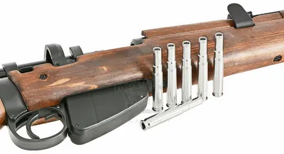 Lee Enfield SMLE no.1 MK III 6 Shells Ejecting Magazine Caricatore - Double Bell