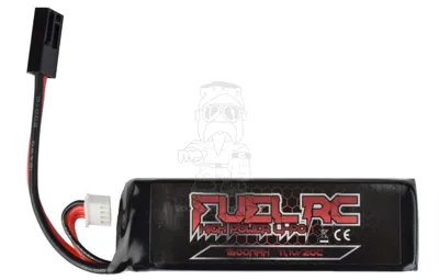 Li-Po Battery Batteria 11.1V 1600mAh 20C 95 x 29 x 19mm - Fuel RC