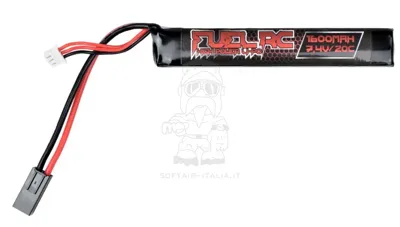 Li-Po Battery Batteria 7.4V. x 1600mAh 20C Stick 120 x 5 x 11mm - Fuel RC