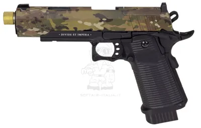 Ludus VI CUSTOM.45 ACP CO2 Hi-Capa 5.1 Type Dual Color - Full Metal - Secutor Arms