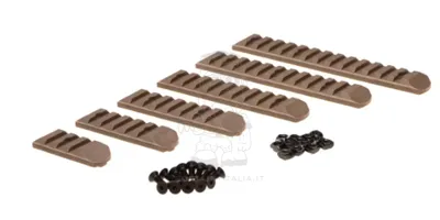 M-LOK & KeyMod de Rail Kit 6 Pack - MP Airsoft
