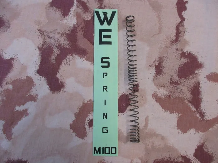 WE Airsoft M100 Spring Molla a Passo Variabile