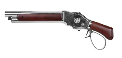 M1887 Shotgun Wild Level Action Shell Ejecting Gas Function Full Wood & Metal - Golden Eagle