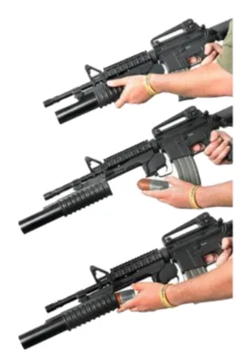 M203 9INCH 40mm. Grenade Launcher Type By - Double Bell
