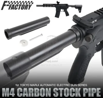 M4 - AR15 Carbon Stock Pipe Tubo Calcio in Carbonio By - Laylax - First Factory - Nitro