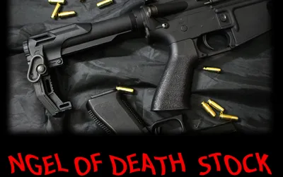 M4 Ngel of Death - Stock - Slong Airsoft