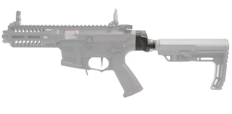 Laylax - First Factory - Nitro M4 Offset Stock Base Buffer Adapter By First Factory