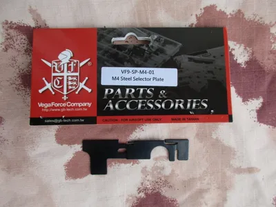 M4 Steel Selector Plate By - Vega Force Company