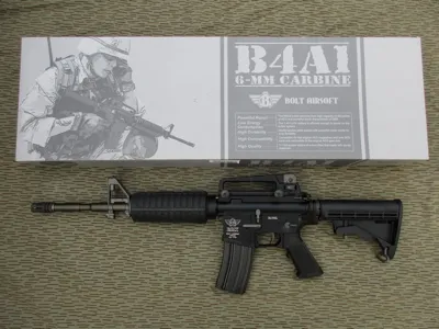 M4A1 Type B4A1 Carbine Recoil Shock System Full Metal - Bolt Airsoft