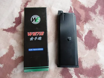 M712 Mauser Broomhandle C96 Gas Long Gas Magazine - WE Airsoft