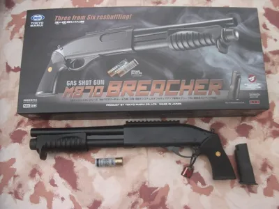 M870 Breacher Full Metal Gas Shotgun - Tokyo Marui