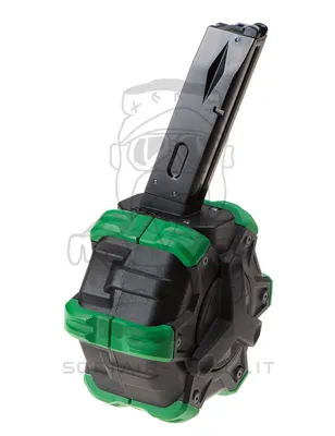 M92 350BBs Gas Drum Magazine - WE Airsoft