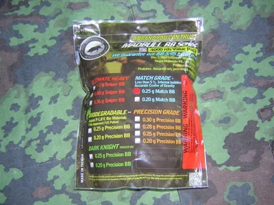 Precision BB Match Grade 0,25 Diametro 5,95 - Madbull
