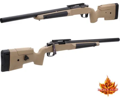 MLC 338 Spring Bolt Action Rifle 100% VSR10 Tokyo Marui Compatible By - Maple Leaf