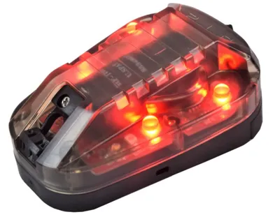 Mark - Signal - IR Velcro Helmet Light Luce Rossa Di Segnalazione Da Elmetto - Wadsn