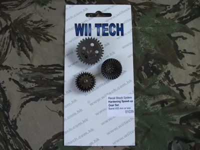 Recoil Shock Ingranaggi d'Acciaio High Speed per ASG Scarrellanti - Wii Tech