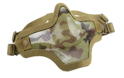 Maschera-Mentoniera a Rete Vegetata - Wosport