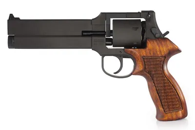 Mateba "Ghost in the Shell" M2700 Revolver X-Cartridge Series Heavy Weight Wooden Grip Gas Power - Marushin