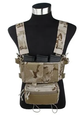 MCR Modular Light Weight Chest Rig Full Set - TMC Tactical Gear