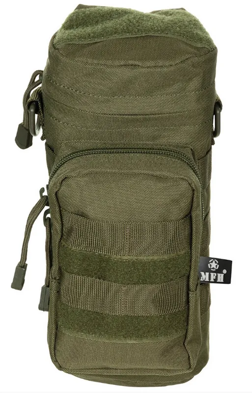 MFH Int. Comp MOLLE Round Pouch · Verde / OD