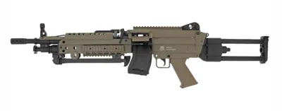 Minimi FN Herstal M249 para Nylon Fibre MOSFET Electronic Trigger Version - Cybergun