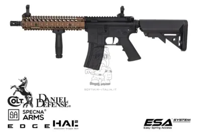 MK18 10.5" Colt & Daniel Defense Licensed SA-E19 EDGE Gen.2 HAL²™ - Specna Arms