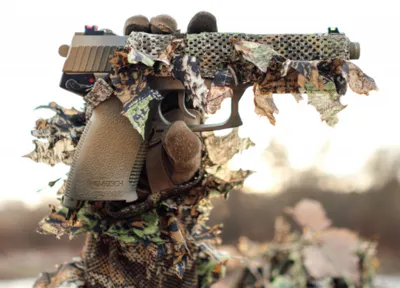 MK23 Socom 3D Mini Ghillie Amber Cover By - Novritsch Airsoft Upgrades