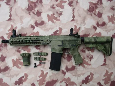 MK5 SMR 10,5" KeyMod Jack Carbine A-Tacs FG DY-AEG31-ATFG per Evolution - Dytac