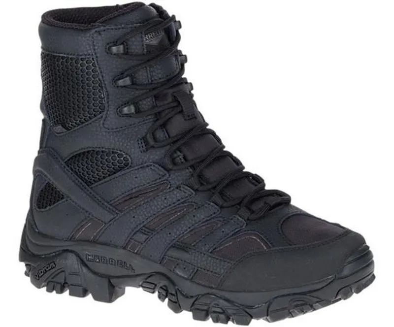 Merrell Moab 2 Tactical Response 8" Waterproof Boot · Negro