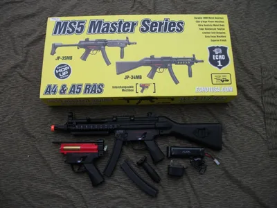 MP5A4 RAS Full Metal Master Series a Doppio Gear Box - Echo1