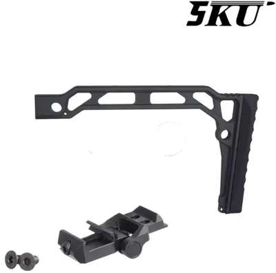 MPX - MCX SIG & Similars M1913 Skeleton Folding Stock SS-8RP JMAC Style Calcio Pieghevole Di Lato - 5KU