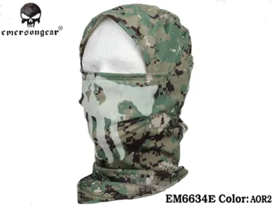 Multi Hood Mephisto Passamontagna Balaclava Luminiscent Punisher Type By - Emerson