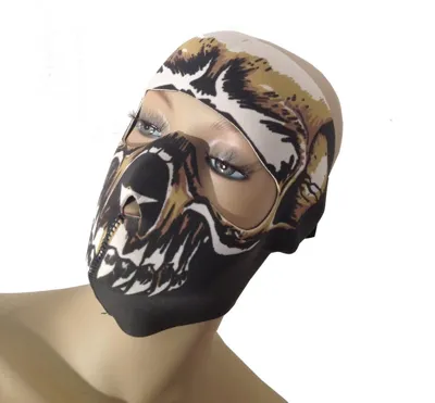 Neoprene Mask Full Face Dead - softair italia
