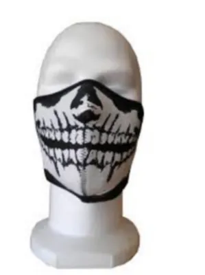 Neoprene Mask Half Head Type Death - softair italia
