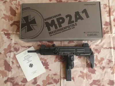 MP2A1 German Uzi Version Maschinenpistole Full Metal - NorthEast
