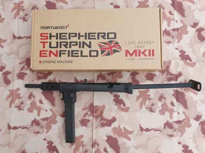 Sten MKII 1943 Canadian Long Branch T-Stock Machine Gun - NorthEast