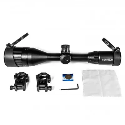 3-9x 50 Illuminated Mildot Reticle Scope Set Ottica By - Novritsch Airsoft Upgrades
