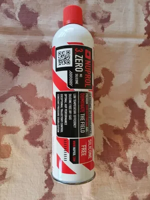 3.ZERO Silicone Free 180 PSI 420ml 300g Gas By - softair italia